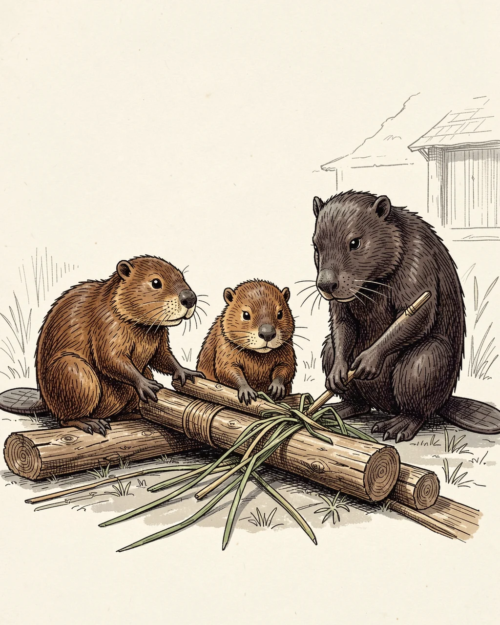 Illustration for page 6 of “What Held Back the River?”