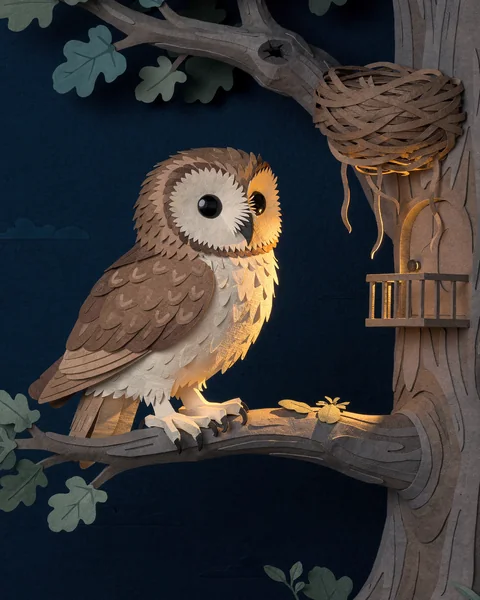 The Owlet Who Feared Air