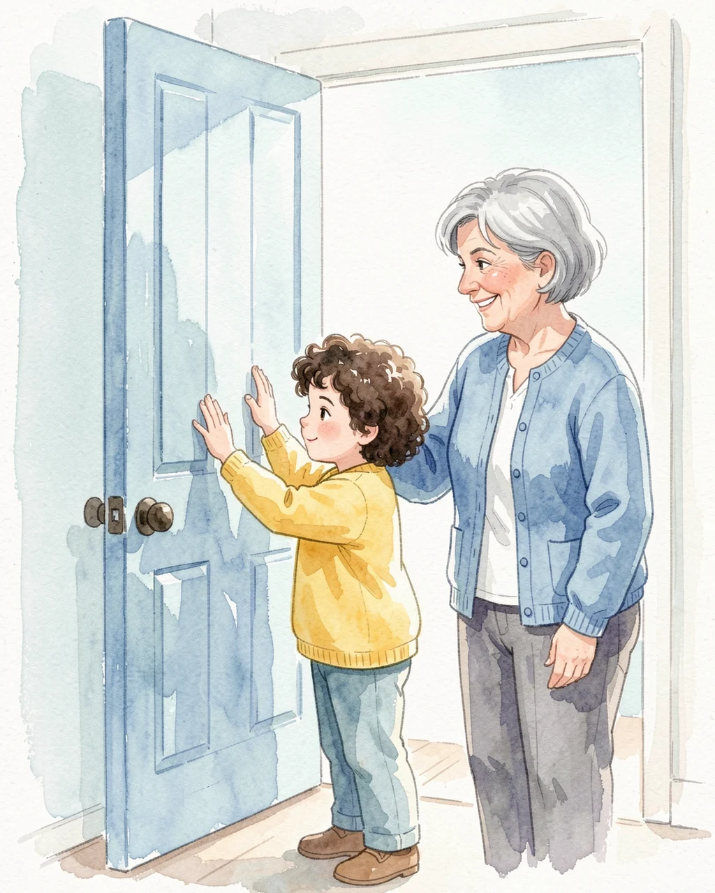 Illustration for page 1 of “What Fits in My Pocket?”