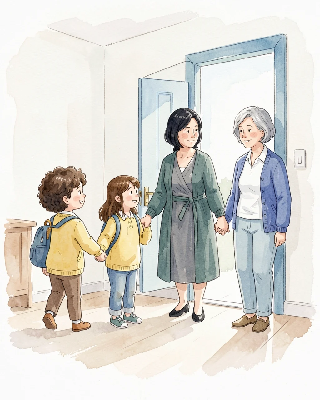 Illustration for page 5 of “What Fits in My Pocket?”