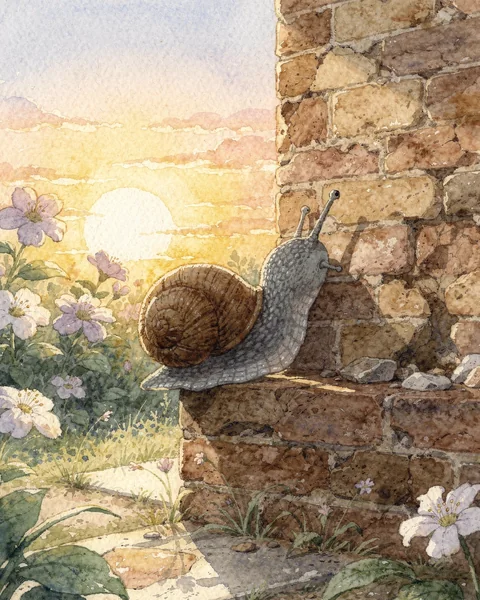 The Snail Who Sought Sunset