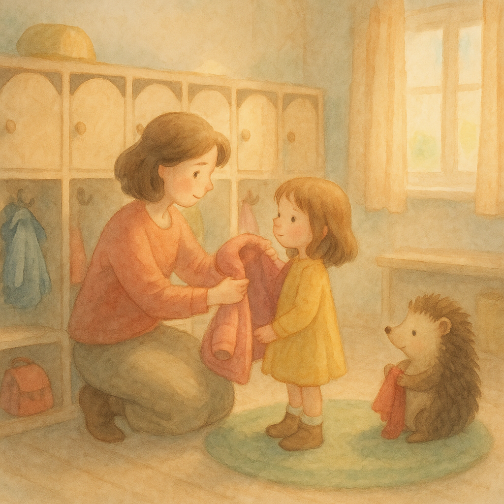 Раздевалка в садике