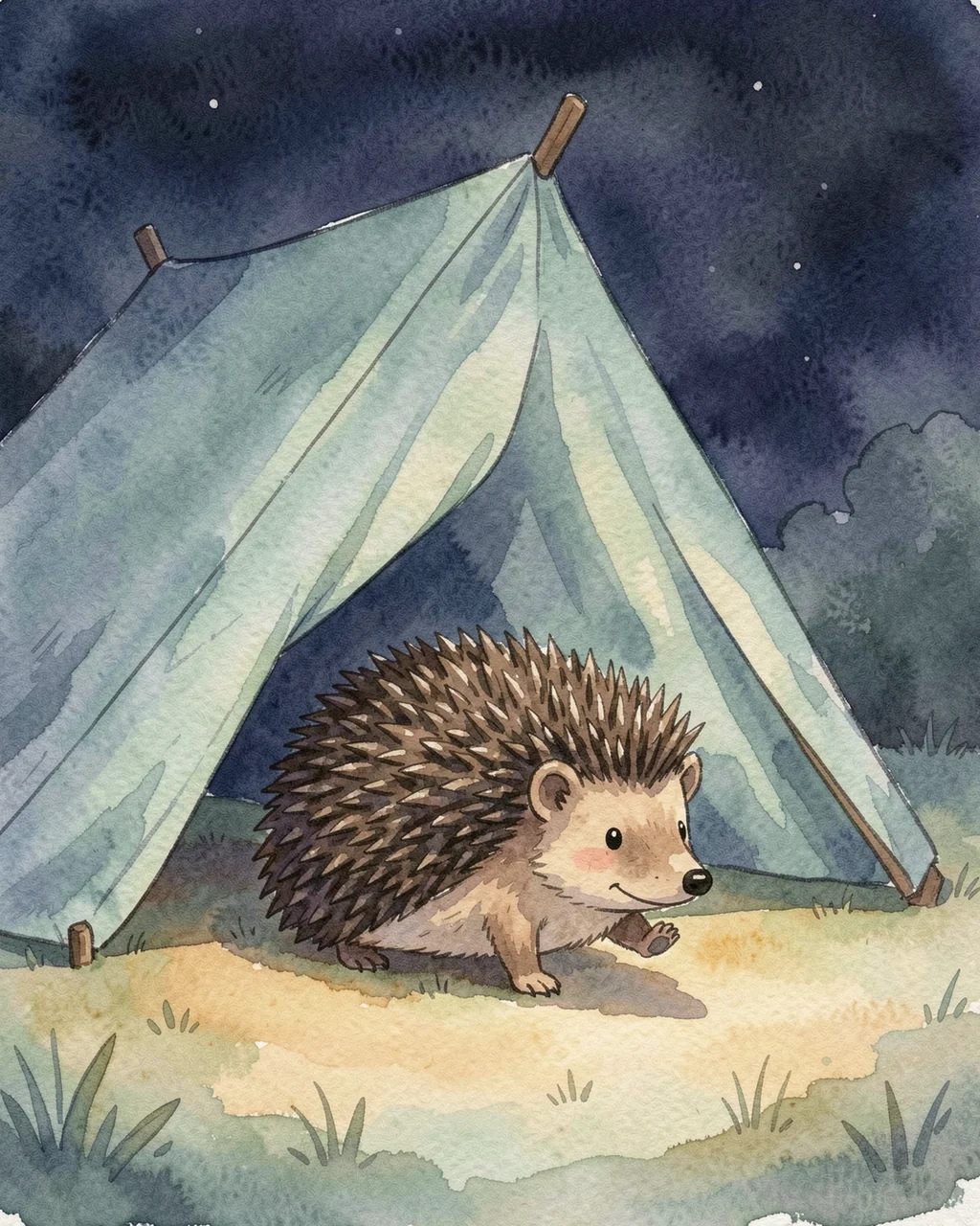 Illustration for page 4 of “The Map Opened a Door”