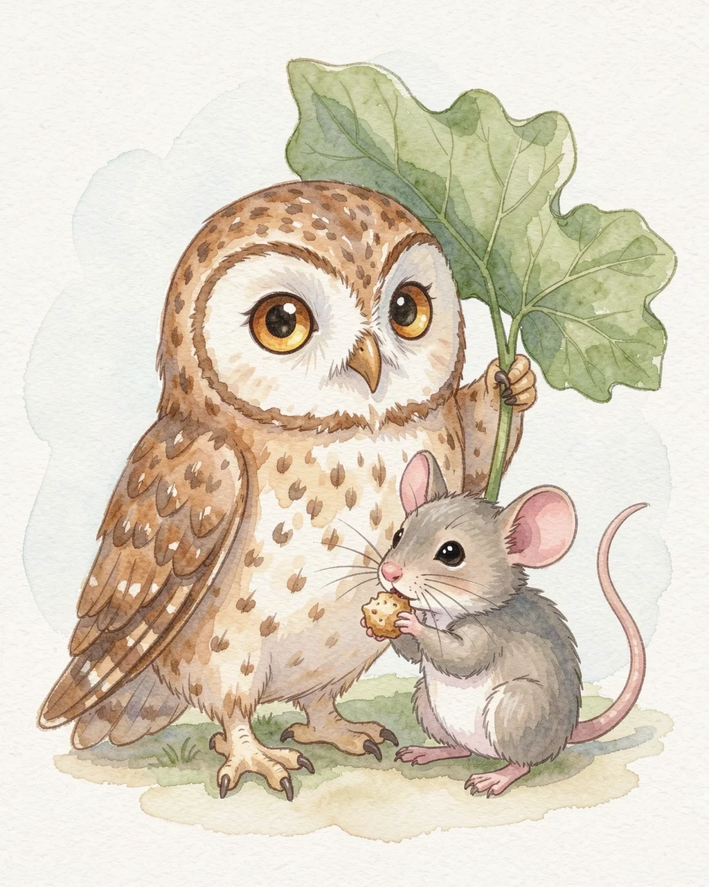 Illustration for page 3 of “Seven Raindrops Before Thunder”