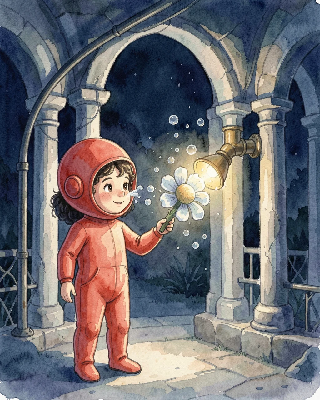 Illustration for page 2 of “Mia Maps Lantern Cove”