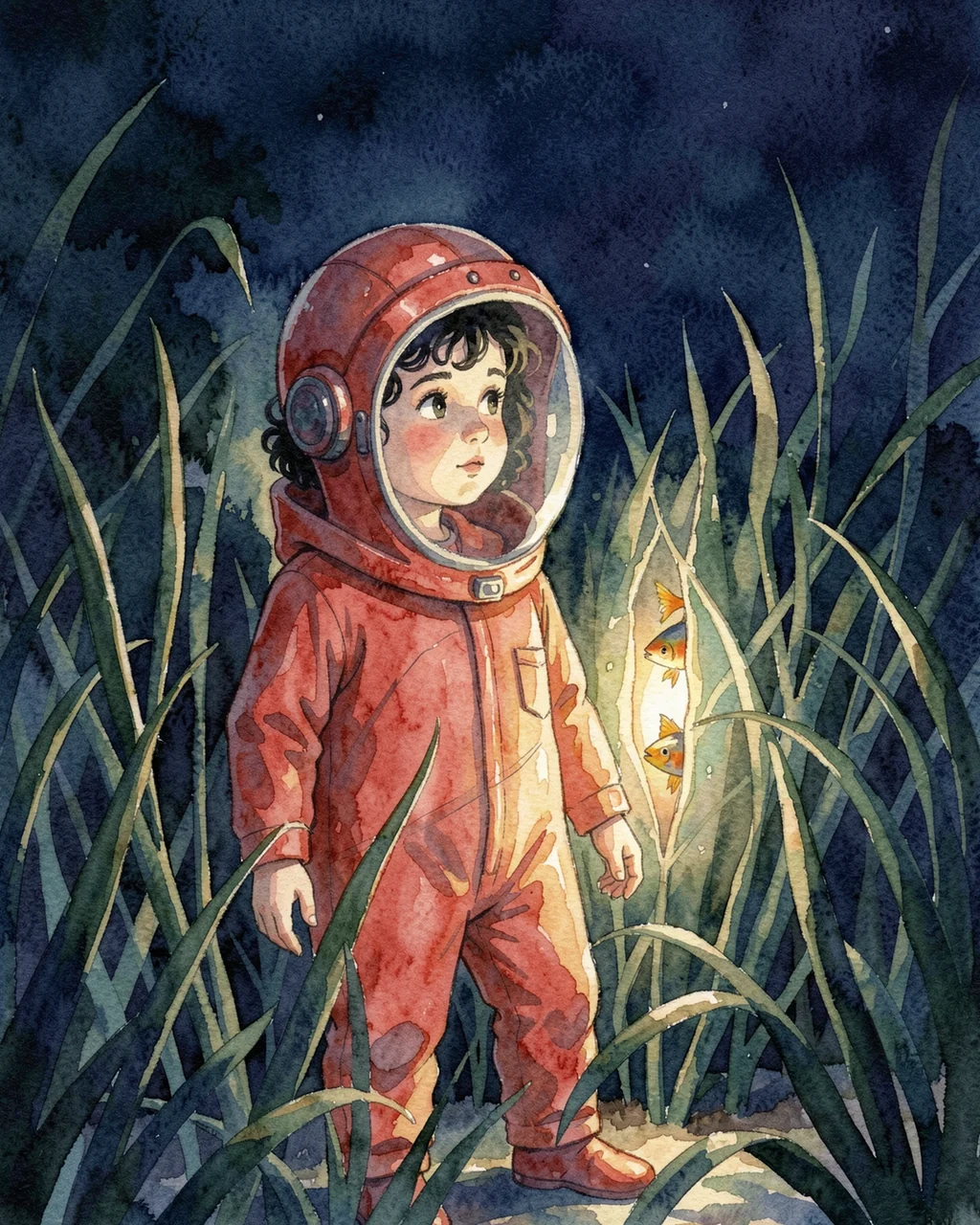 Illustration for page 3 of “Mia Maps Lantern Cove”
