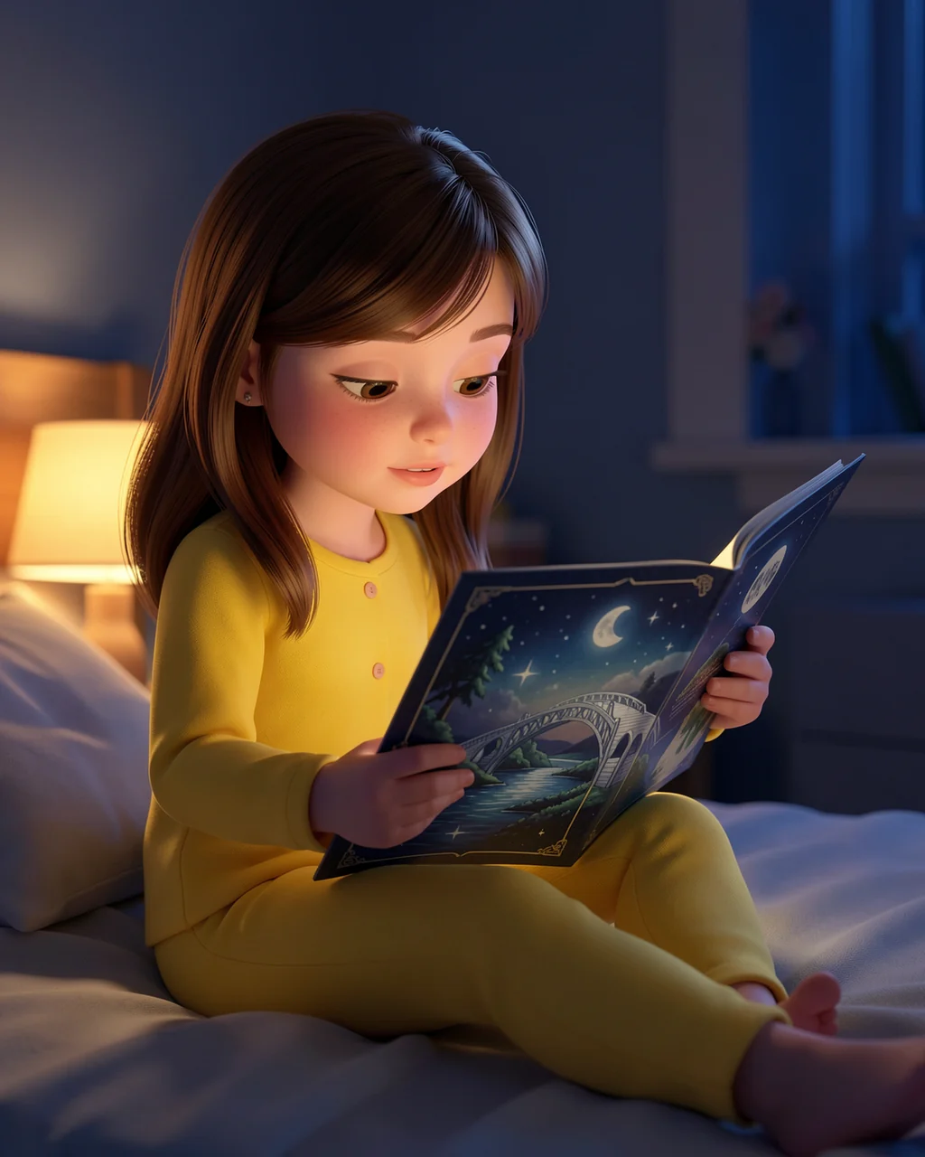 Illustration for page 6 of “The Paper Star”