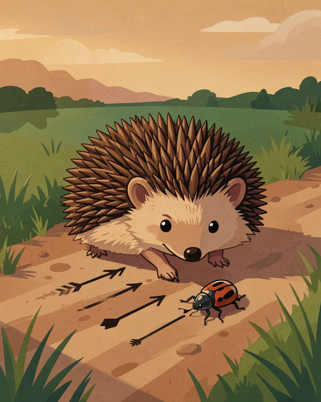 Illustration for page 3 of “Five Stars for Snuffle”