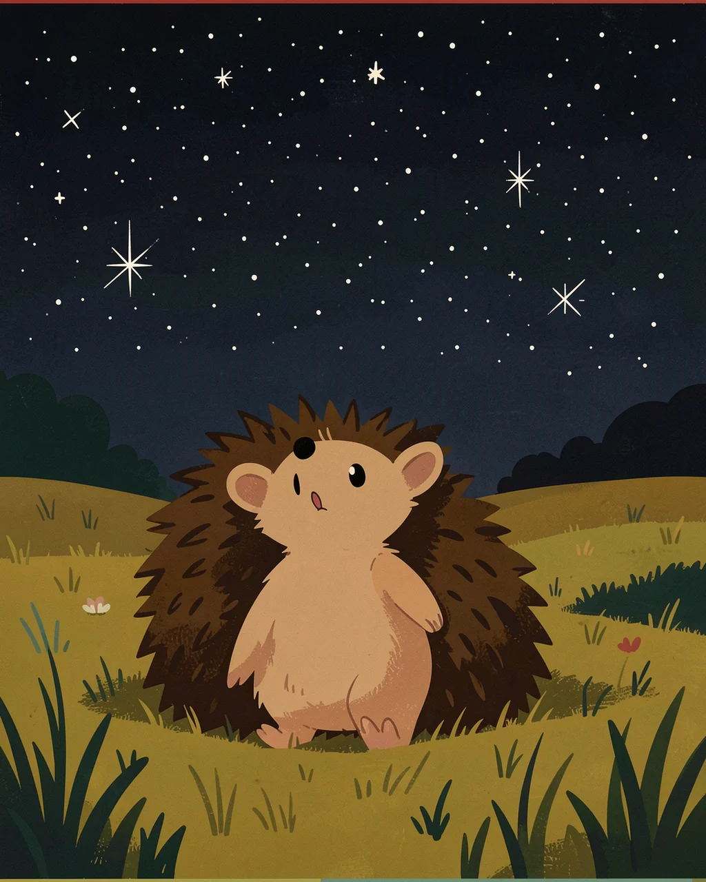 Illustration for page 4 of “Five Stars for Snuffle”