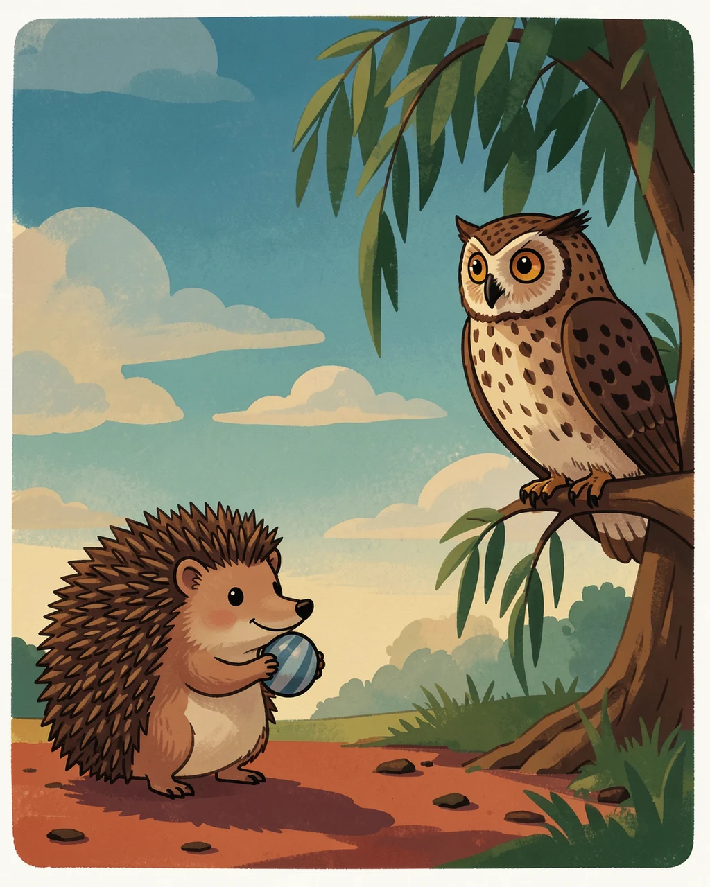 Illustration for page 7 of “Five Stars for Snuffle”